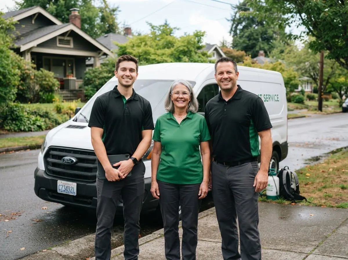 The Ironleaf Exterminating team, pest control sevice in Seattle, WA